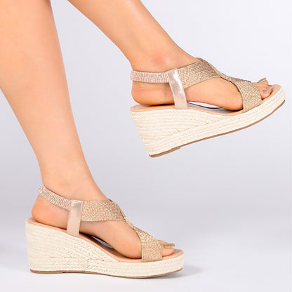 Women's wedge sandals