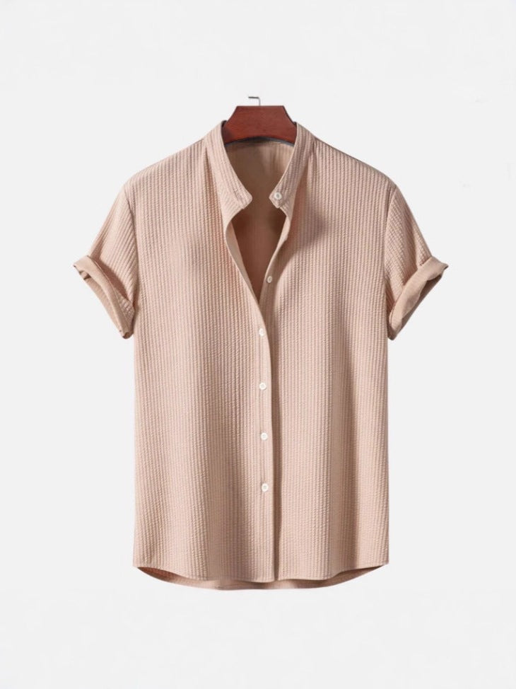 Men's Corduroy Short Sleeve Shirt