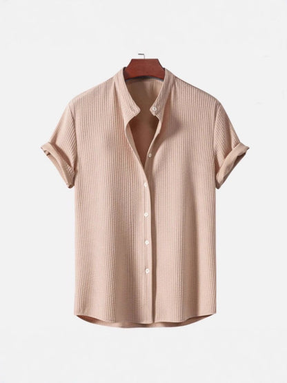 Men's Corduroy Short Sleeve Shirt