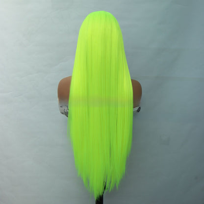 Lace Front Long Straight Synthetic Wig