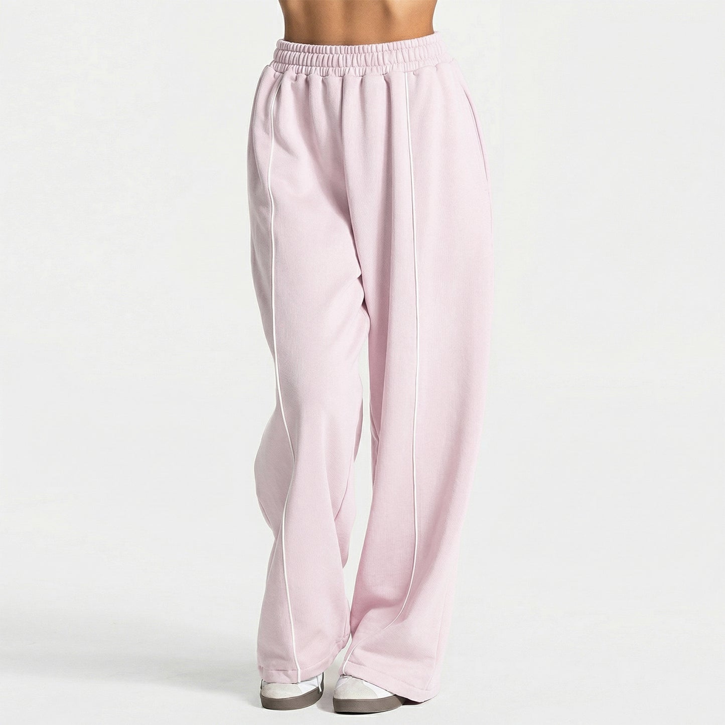 Fashionable, comfortable, casual straight-leg yoga pants