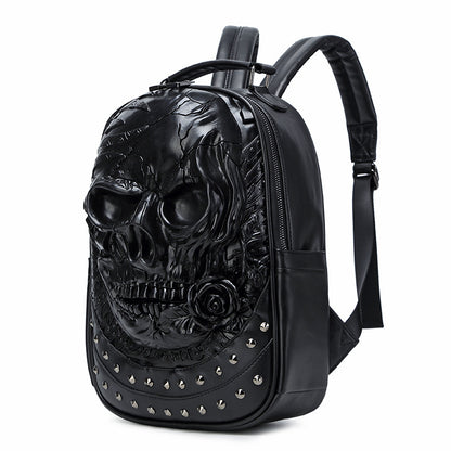 3D Stereo Personalized Skull Backpack