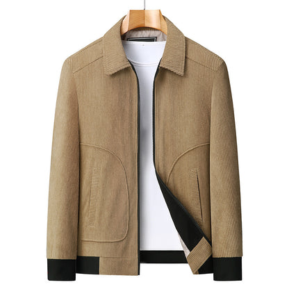 Mens Plus Size Corduroy Jacket