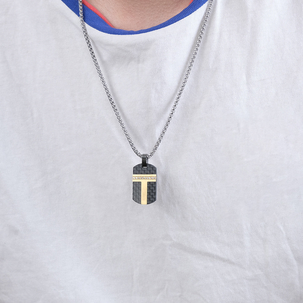 Retro-style trendy rhinestone necklace