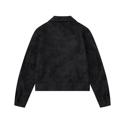 Retro Zip-Up Cardigan Jacket