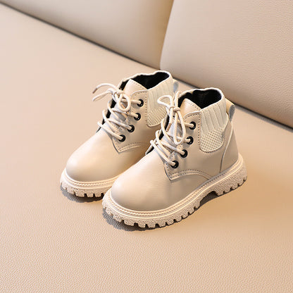 Children's autumn and winter shoes, children's Martin boots