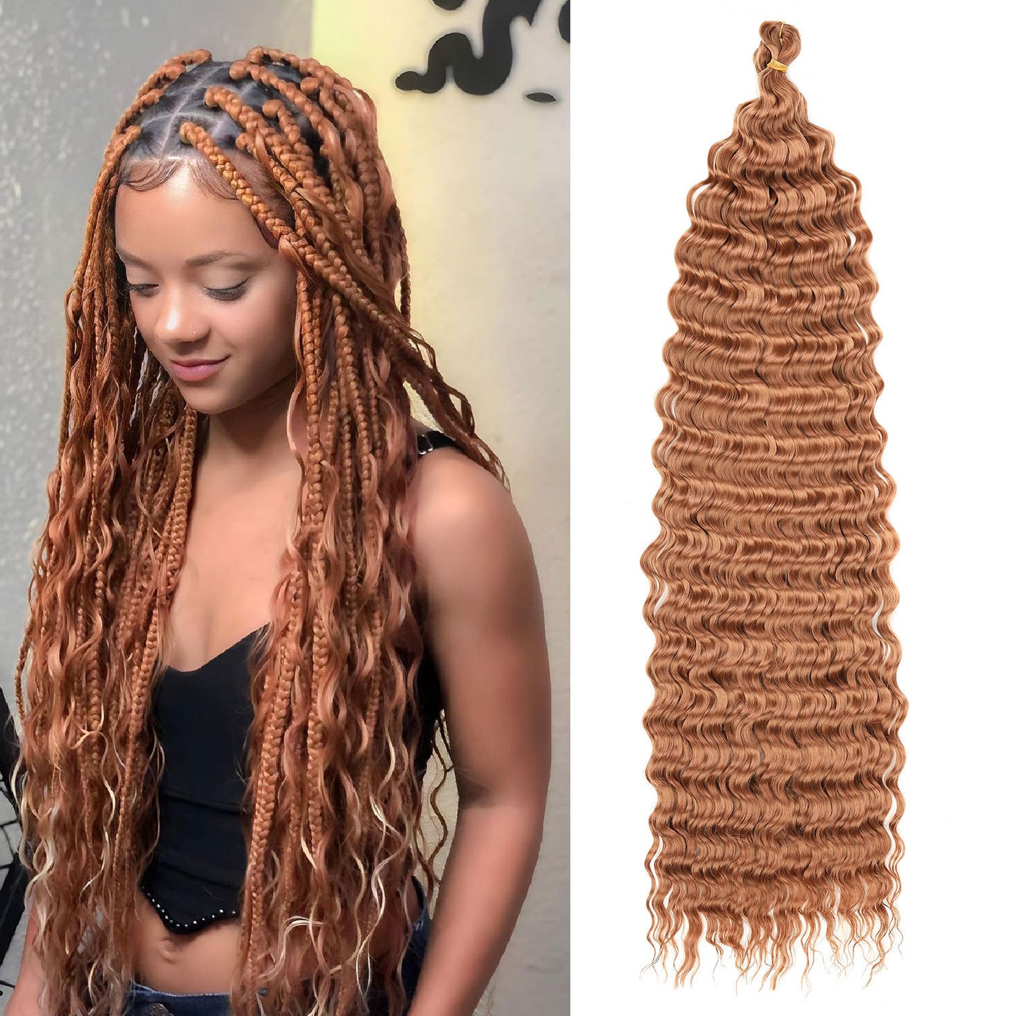 Synthetisch Crochet Braids