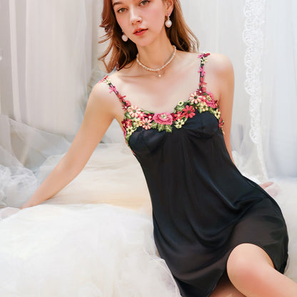 Satin Strappy Nightdress for Women