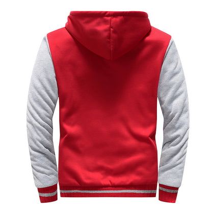 Europese heren- en dames koppelvest met capuchon