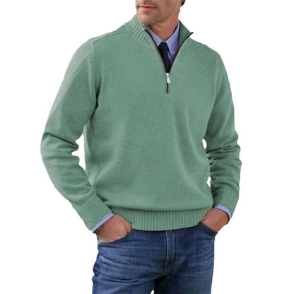 Mens Acrylic Knit Pullover Sweater