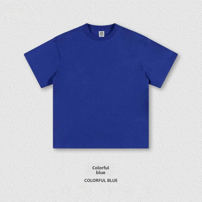 American-Style Small-Neck Short-Sleeve T-Shirt for Men