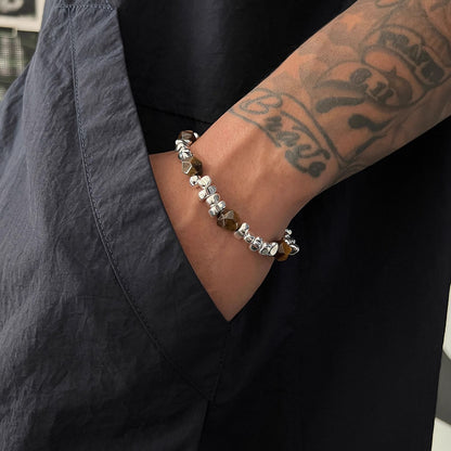 Tiger?s Eye Beaded Bracelet
