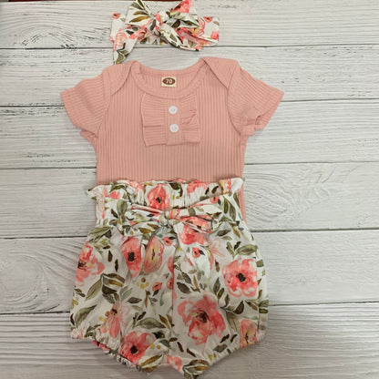 Baby meisjes 3-delige outfitset