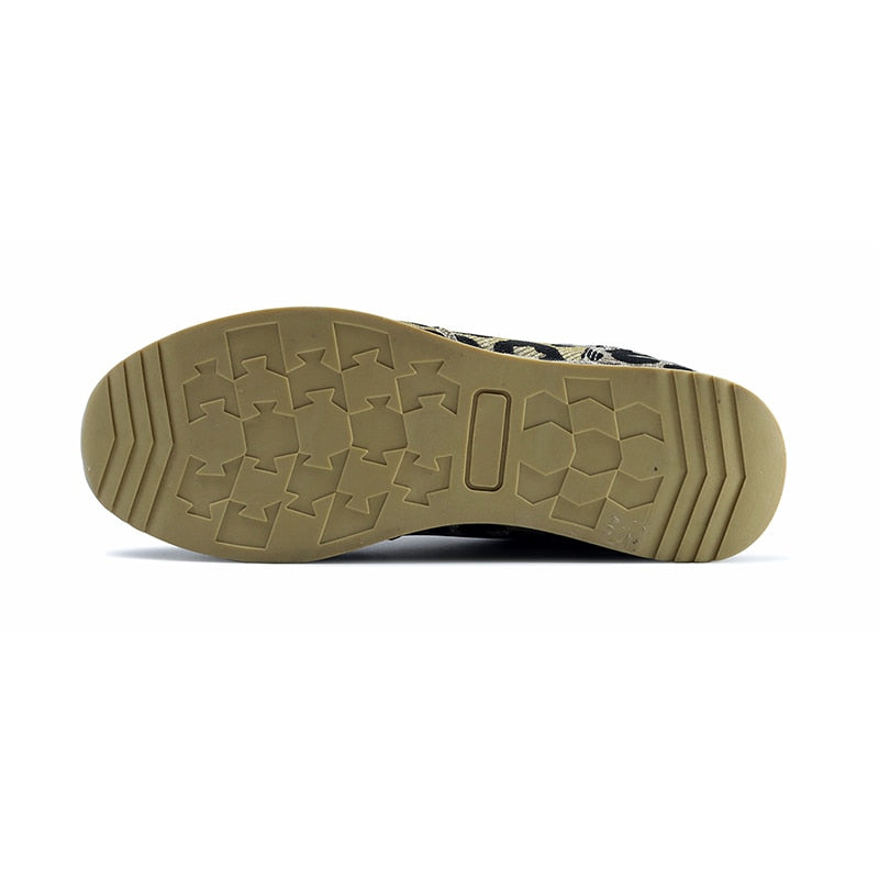 Sneakers voor dames met luipaardprint