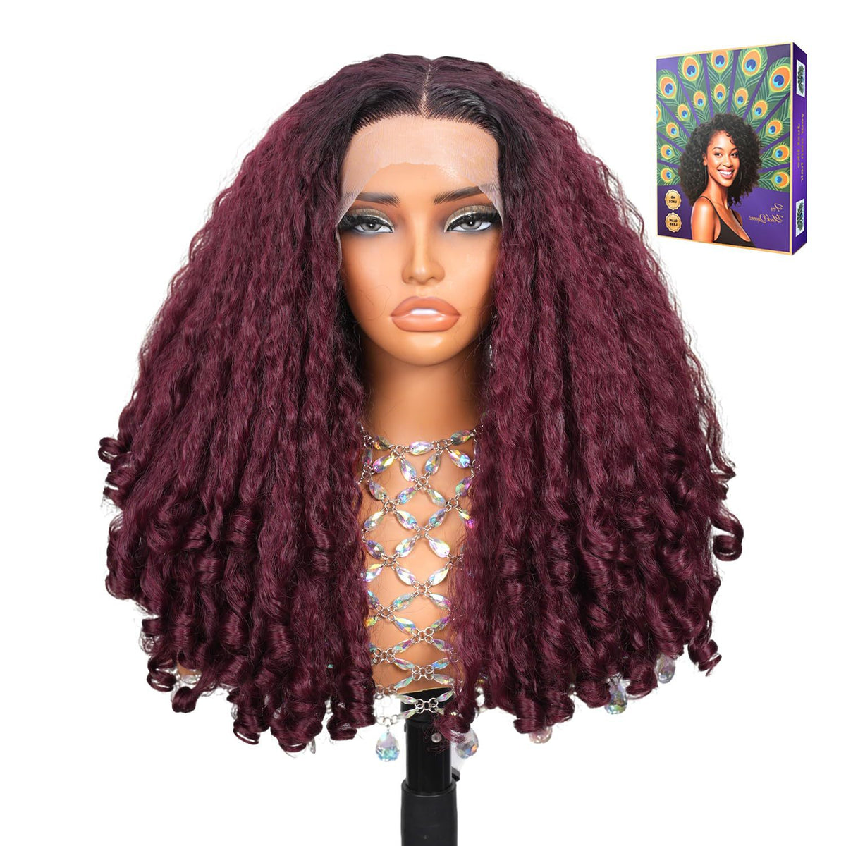 Myanmar Curly Synthetic Wig