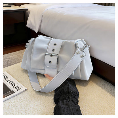Versatile PU Leather Large Underarm Shoulder Bag for Women