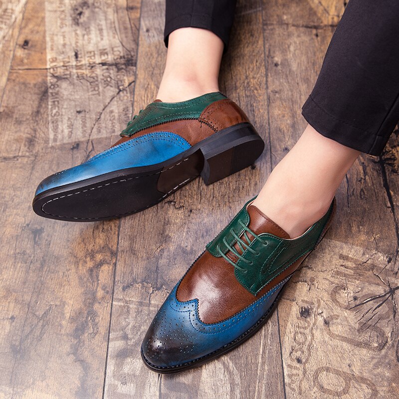 Men's Oxford Shoes Pointed Business Snake Shoes For Men Tassel Loafers Rubber Bottom Outdoor Flat Shoes Men Wedding Shoes