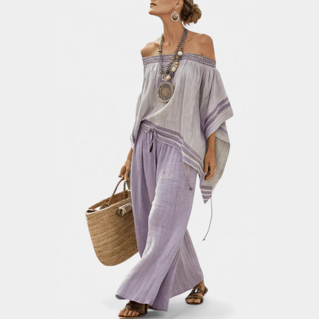 Casual Womens Two-Piece Set