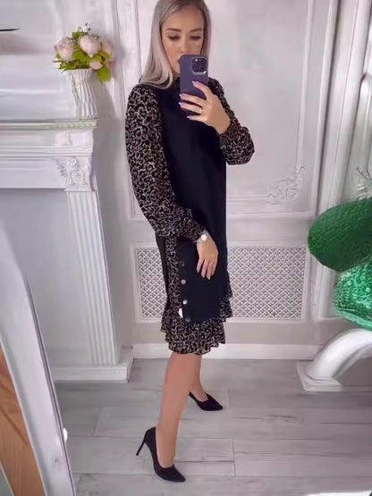 Europese en Amerikaanse bloemen steekjurk