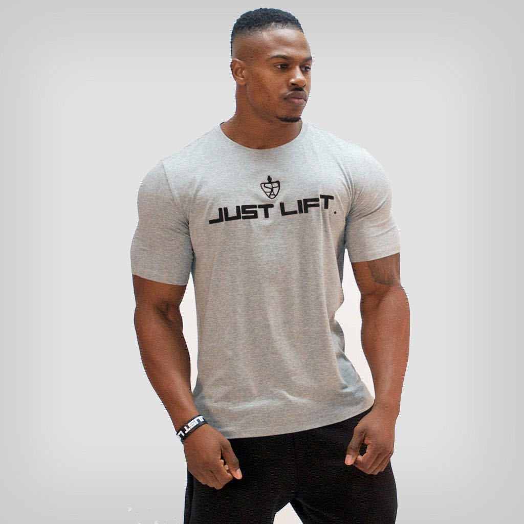 Premium Cotton ModalMen's Sport Casual Summer Short Sleeve Slim Fit Stretch Moisture-Wicking Breathable Fitness T-Shirt Cotton