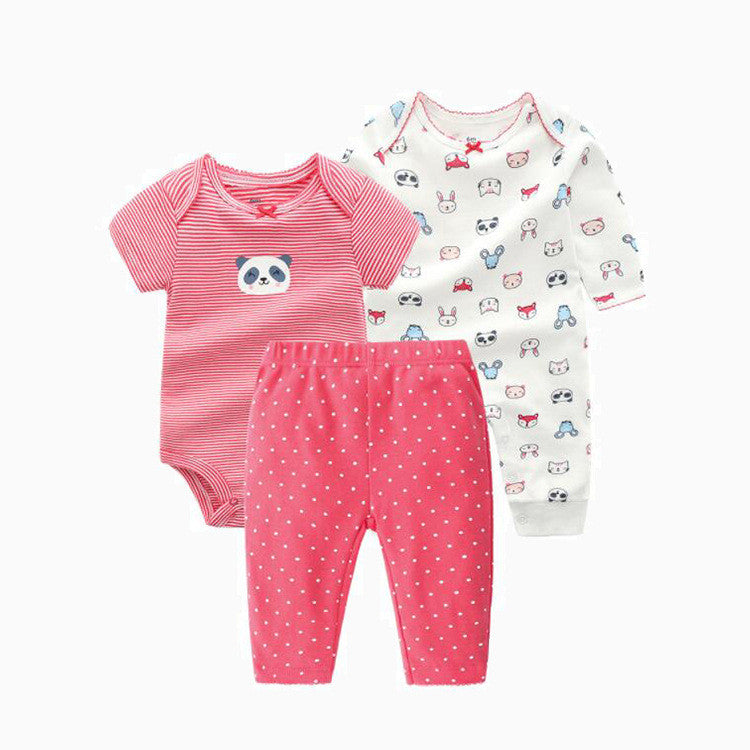 Driedelig unisex baby pak