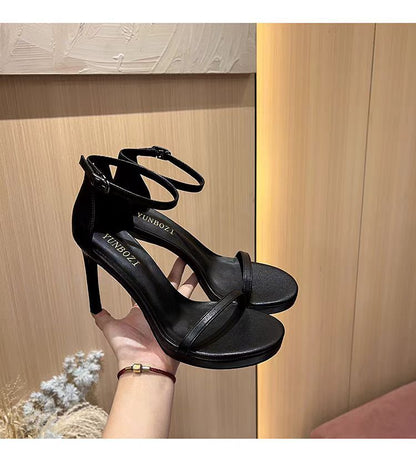 Womens High Heel Sandals Stiletto Platform Summer Shoes