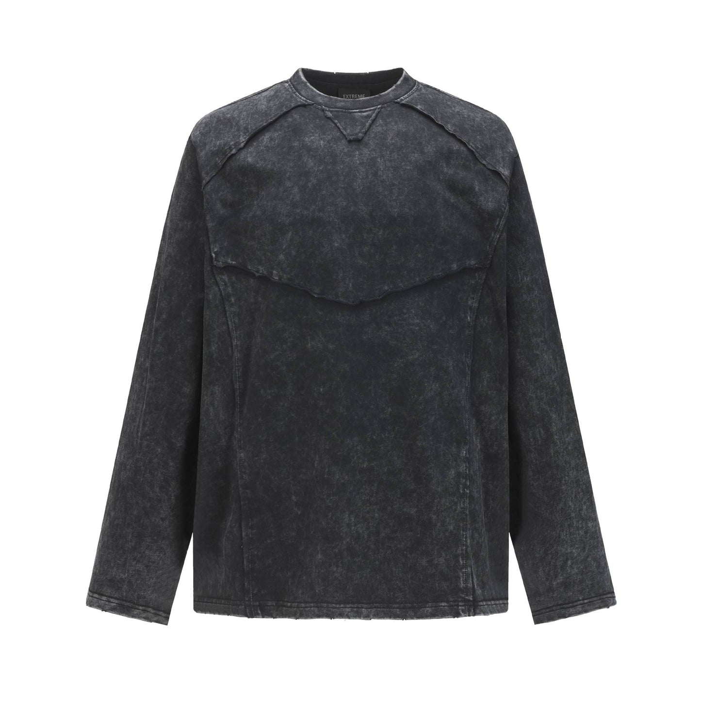 Wash and make old frayed hoodies with water