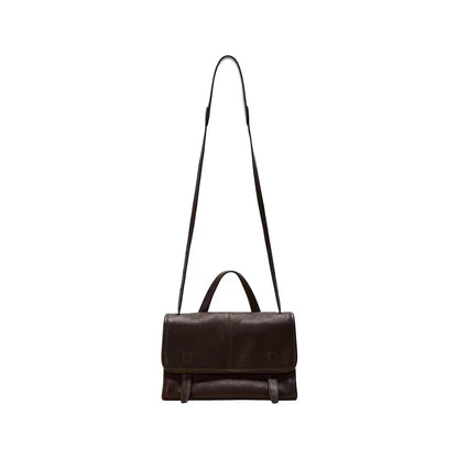 Vintage Genuine Leather Crossbody Bag