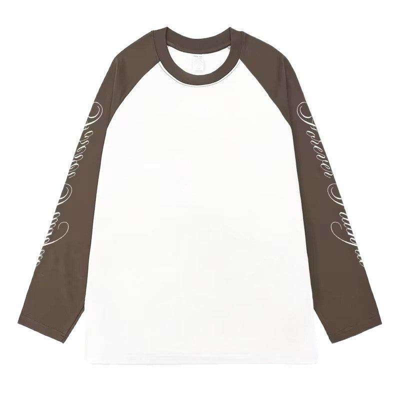 Patchwork Long Sleeve T-shirt