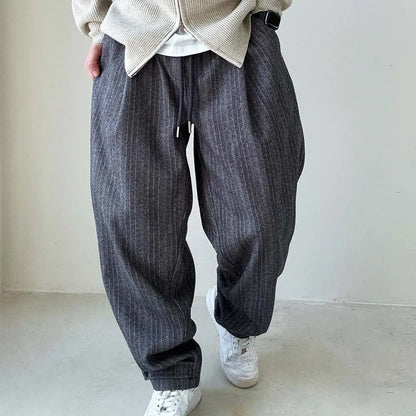 Casual Wide-Leg Trousers