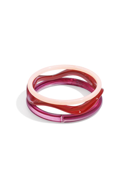 Acryl armbanden effen kleur casual dagelijks eenvoudig serie dames sieraden