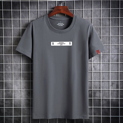 Heren T-shirt van katoen met korte mouwen