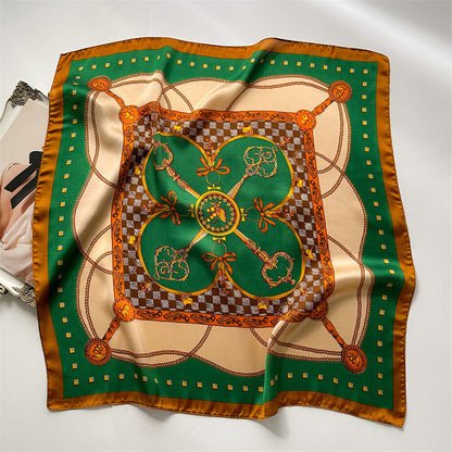 Europese en Amerikaanse sjaal met print