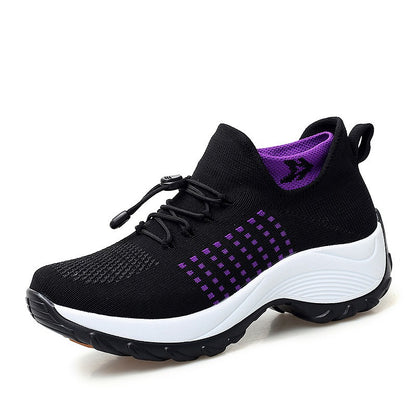 Modieuze dames platform sneakers