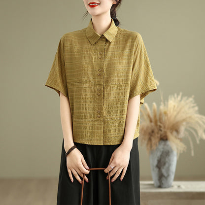 Loose Batwing Shirt Top for Women