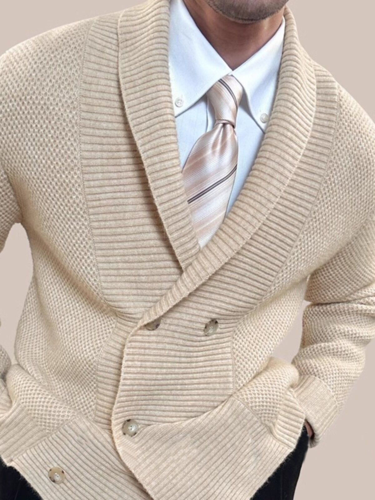 Knitted coat