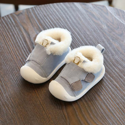 Warme pluche winterschoenen voor meisjes en jongens