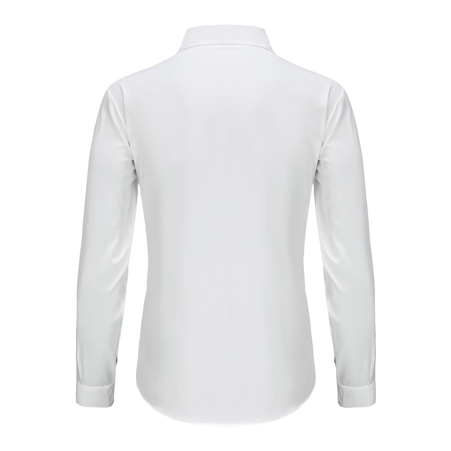 Spring and summer slim fit youth versatile shirt for men