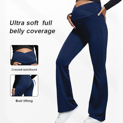 Maternity Flared Yoga Pants
