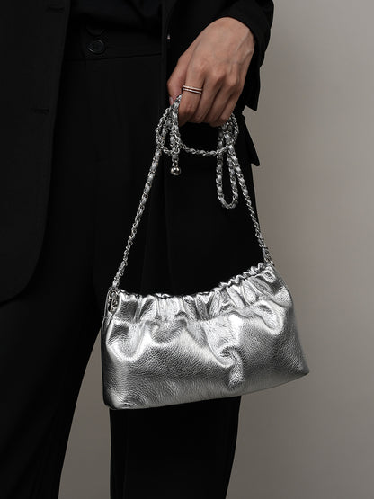 Womens Top Layer Cowhide Crossbody Bag