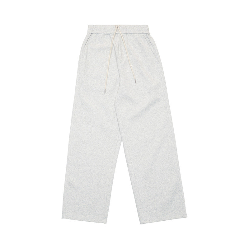 Knitted Cotton Casual Straight Pants