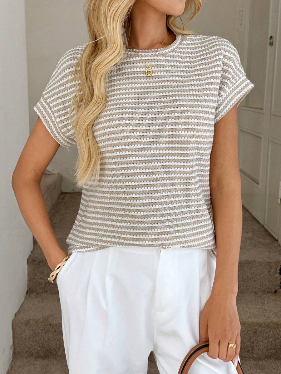 Round-neck women's T-shirt