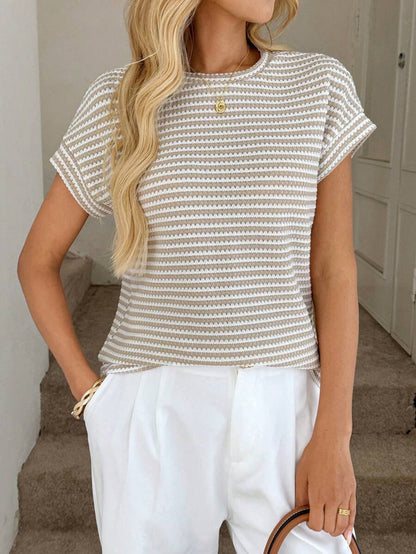 Round-neck women's T-shirt