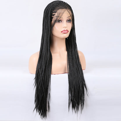 Gevlochten Lace Front Pruik