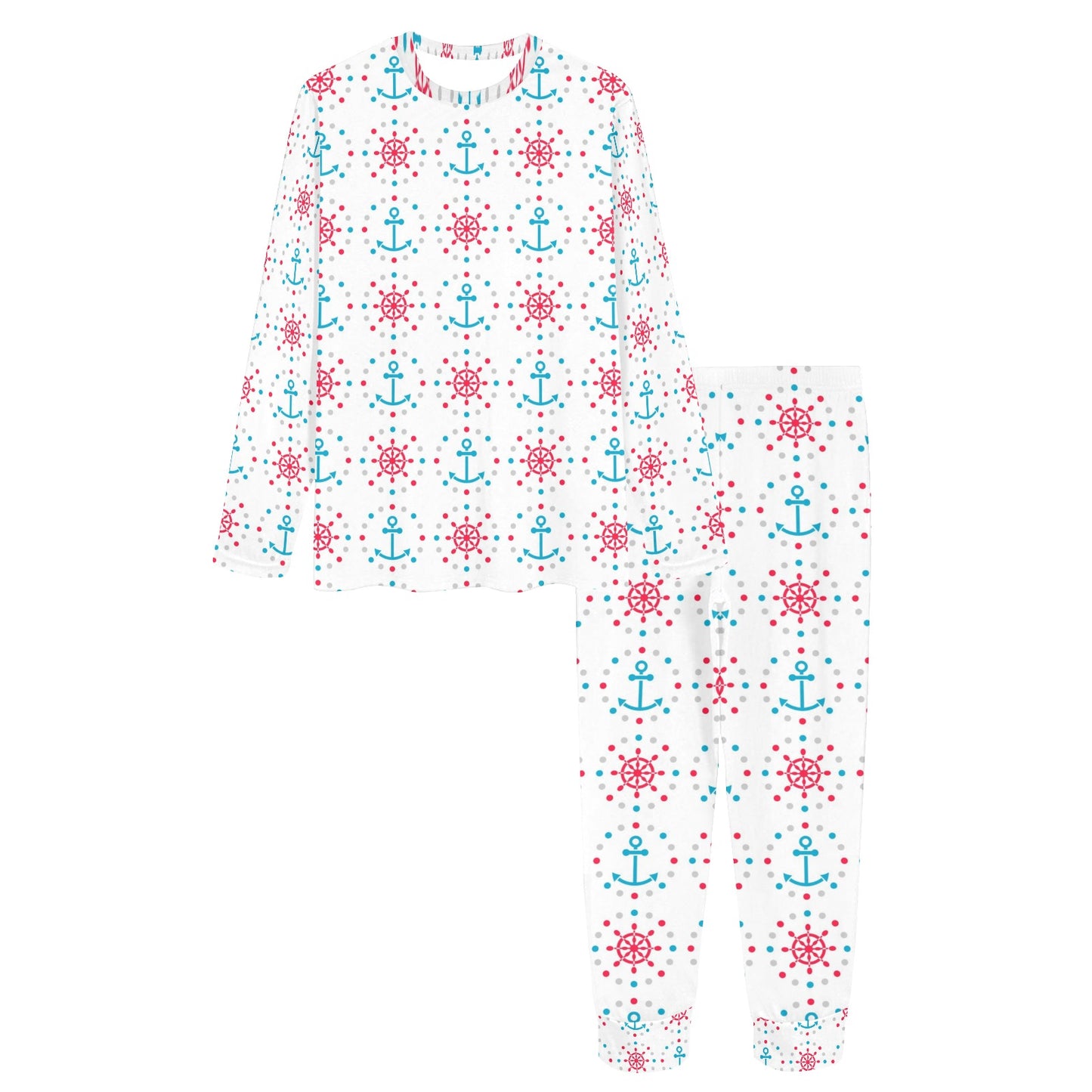 Women's All Over Print Pajama Set (Sets 07)
