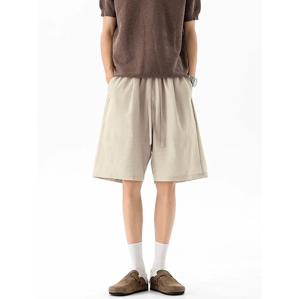 Men's Short Pants Lightweight Breathable Cooling Five-Panel Shorts