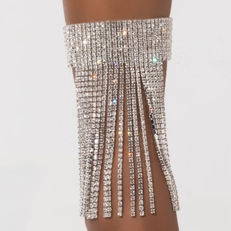 High heels with anklets