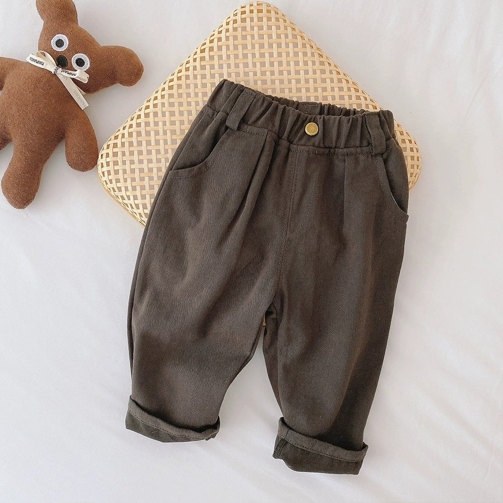 Kids Casual Cotton Pants