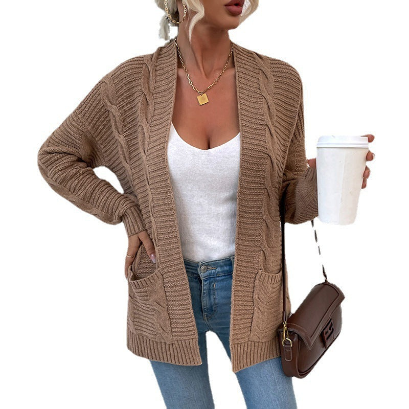 Drizzle Twist Middellange Cardigan