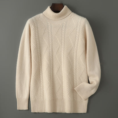 Merino Wool Jacquard Sweater